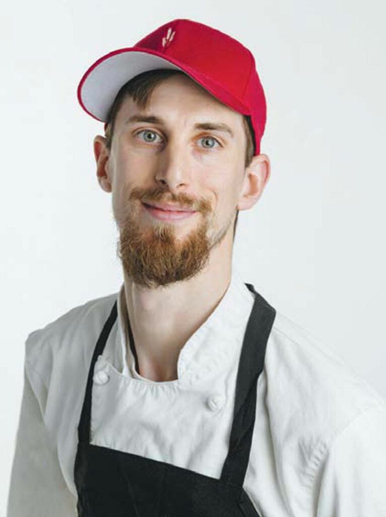 Chef Tyler Baxter from Northampton Communty College's Culinary program.