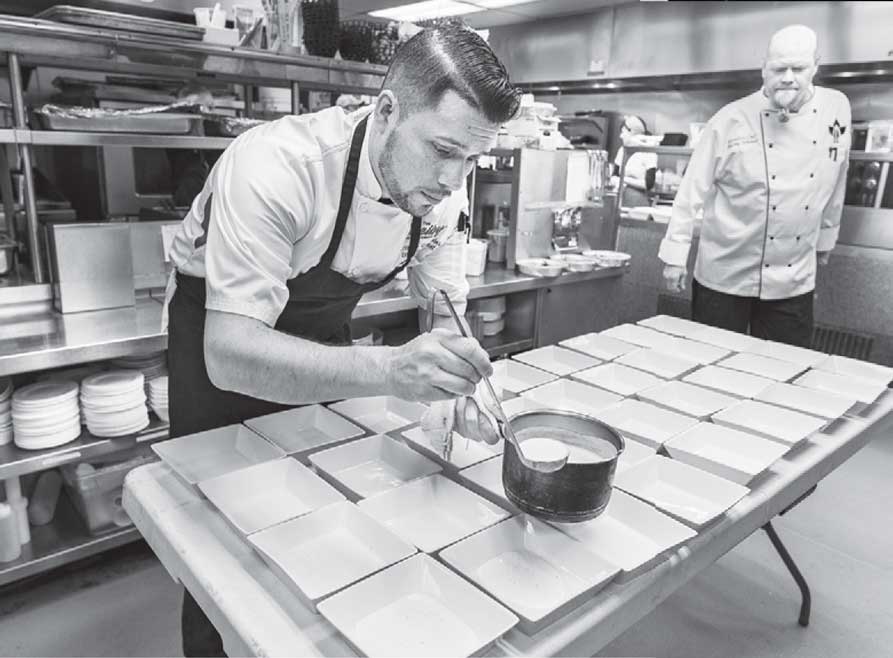 Chefs Cycle dinner
